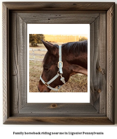 family horseback riding near me in Ligonier, Pennsylvania